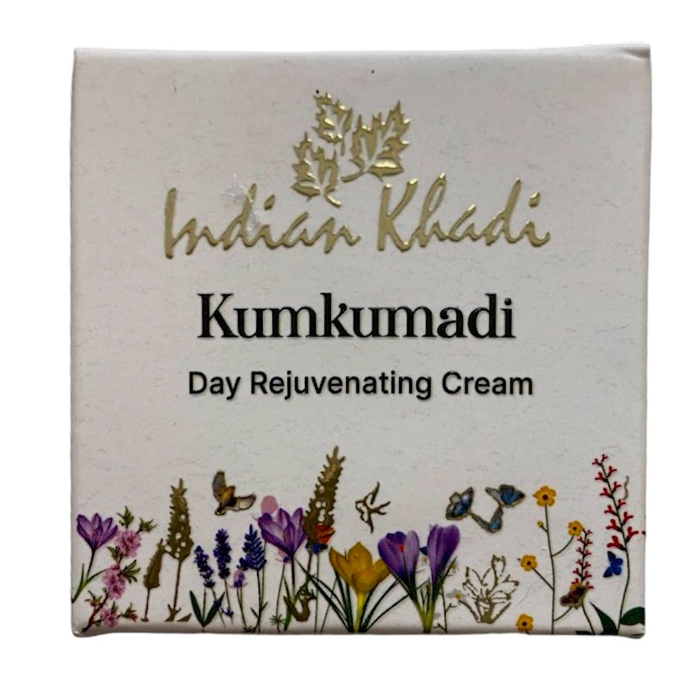 Крем Indian Khadi дневной омолаживающий Кумкумади (Kumkumadi), 50 г  #1