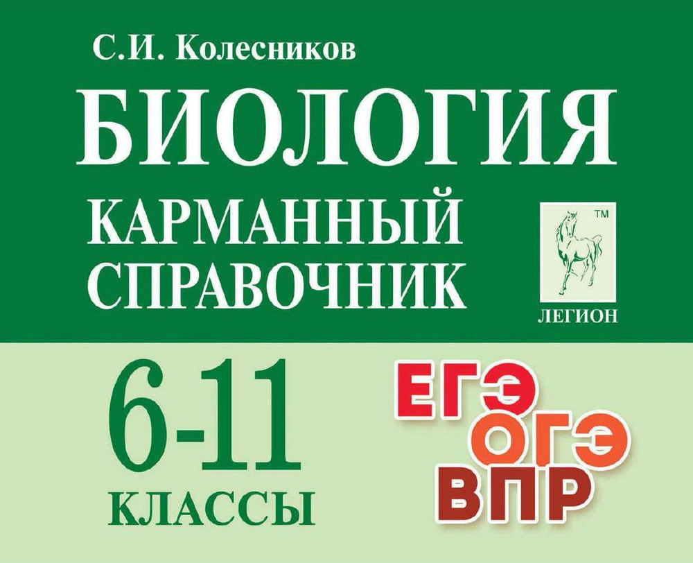 Биология. Карманный справочник. 6 11-е классы | Колесников Сергей Ильич  #1