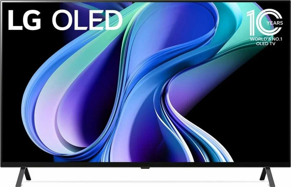 LG Телевизор OLED55A3RLA 55" 4K UHD, черный #1