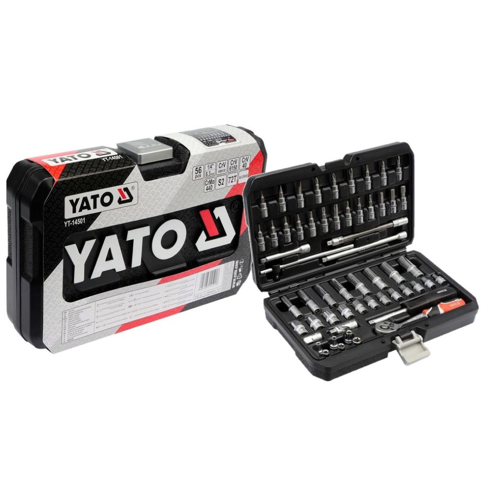 Набор инструментов YATO 56 предметов YT-14501 #1