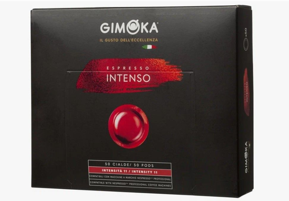 Кофе в капсулах Gimoka Nespresso Professional Intenso жар., молот., 50шт/уп #1