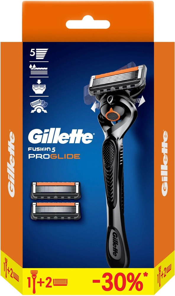 Бритва Gillette Fusion Proglide 5 + 1 кассета + 2 кассеты #1