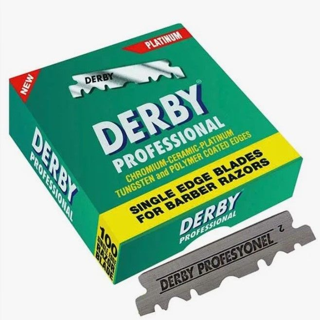 Derby Односторонние Лезвия Professional Single Edge Blades (100 Лезвий) #1