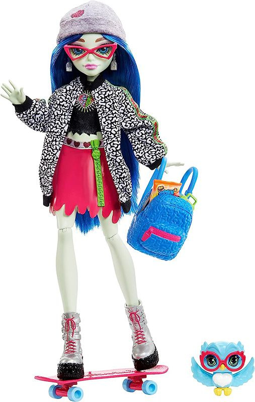 Кукла Monster High базовая Гулия Йелпс с питомцем #1