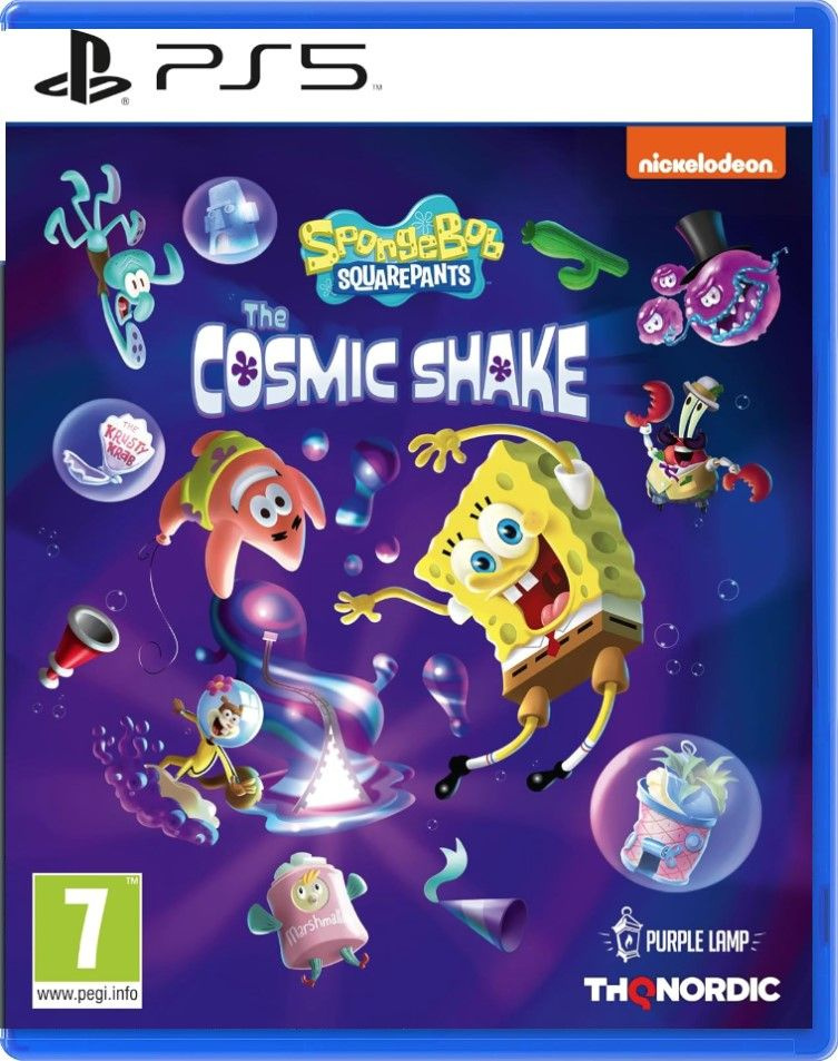 Игра SpongeBob SquarePants: The Cosmic Shake (PlayStation 5, Русские субтитры) #1