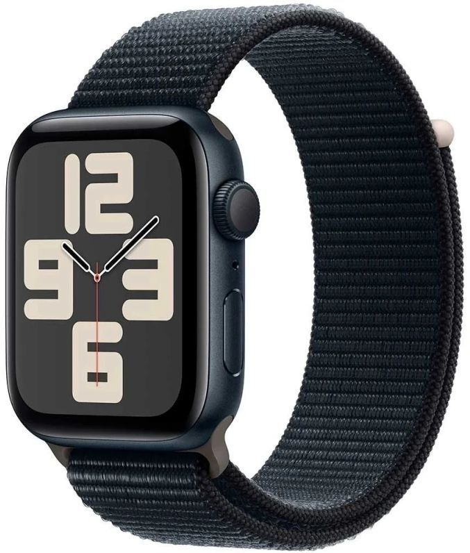 Умные часы Apple Watch SE Gen 2 2023 44 мм, Темная ночь, Sport Loop #1