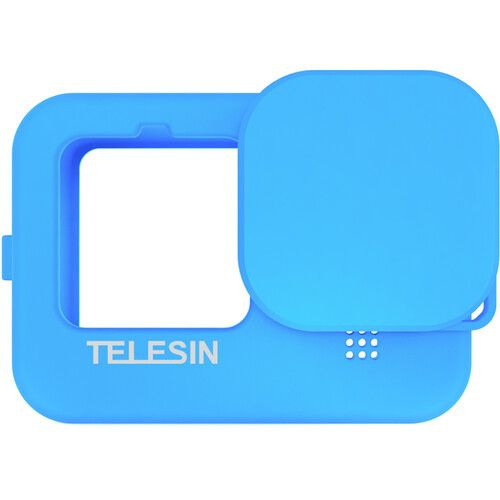 Чехол силиконовый Telesin для GoPro Hero 12/11/10/9 (синий), GP-HER-041-BL #1