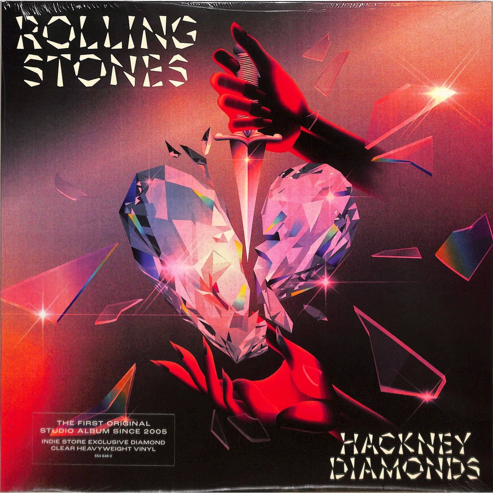 The Rolling Stones - Hackney Diamonds (Clear Diamond Vinyl) виниловая пластинка #1