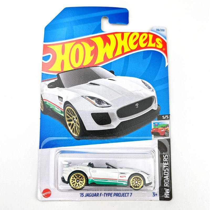 Машинка коллекционная Mattel Hot Wheels 2024 15 JAGUAR F-TYPE PROJECT 7 #1