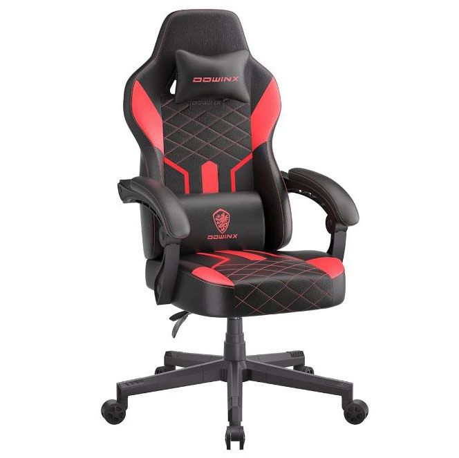 CyberZone Игровое компьютерное кресло, черно -красный 8 #1