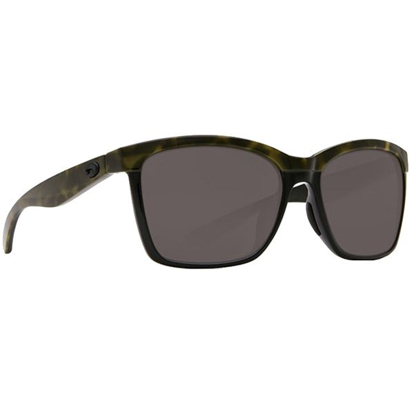 Очки солнцезащитные поляризационные Costa Anaa 580 G Shiny Olive Tortoise on Black/Gray  #1