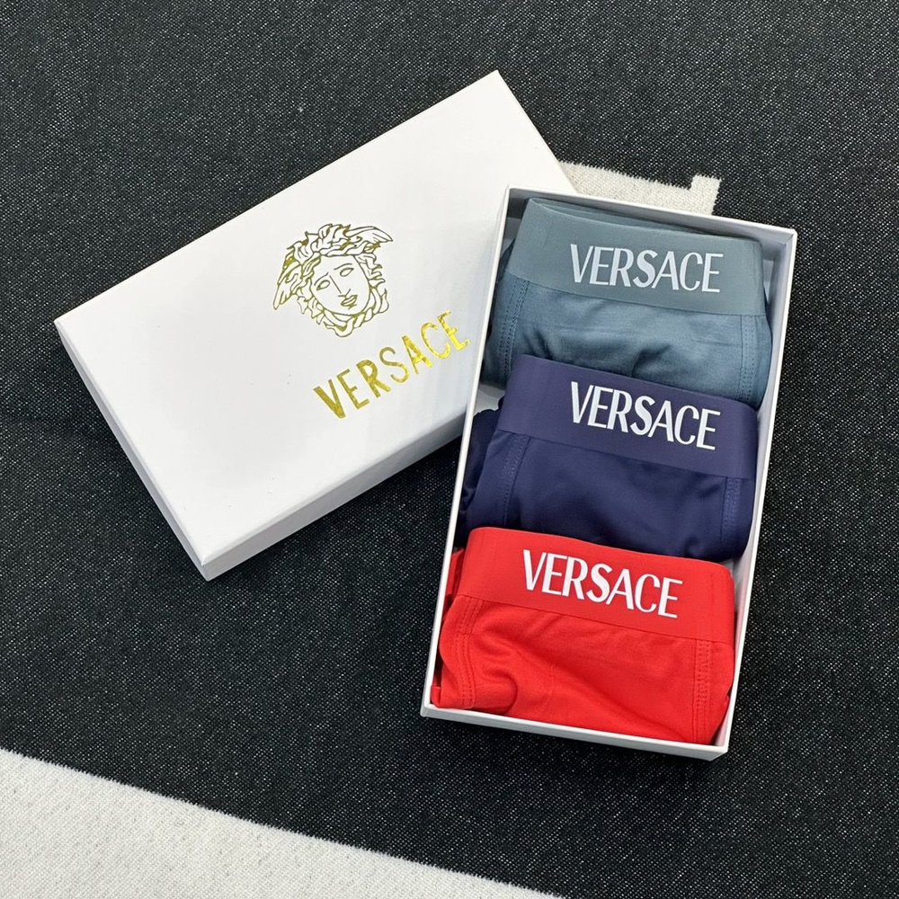 Трусы боксеры Versace, 3 шт #1