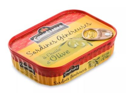 Сардины Connetable Sardines Genereuse в оливковом масле "BELMA" #1