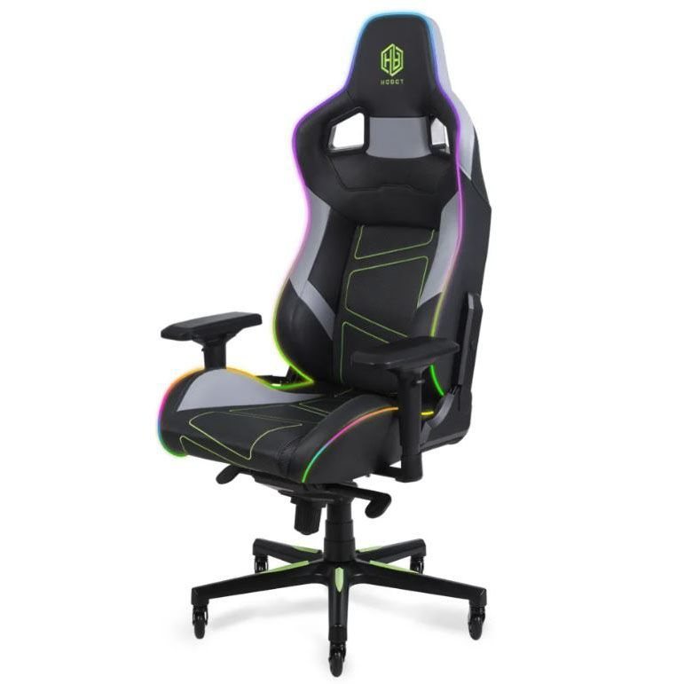 CyberZone Игровое компьютерное кресло, белое с черным 39 #1