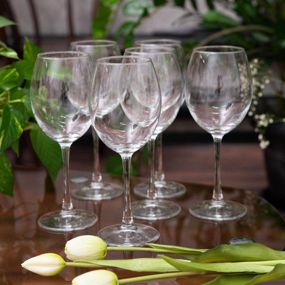 Набор бокалов Pasabahce "Enoteca" для красного, для белого вина, 550 мл, стекло, 6 шт  #1
