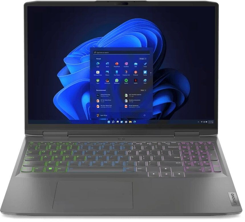 Lenovo LOQ 16IRH8 DOS серый (82XW006JPS) Игровой ноутбук 16", Intel Core i7-13620H, RAM 16 ГБ, SSD 512 #1