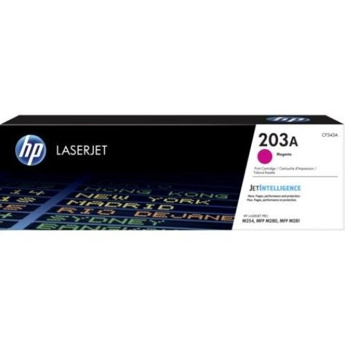 Картридж лазерный HP 203A CF543A пурпурный (1300стр.) для HP M254/280/281  #1