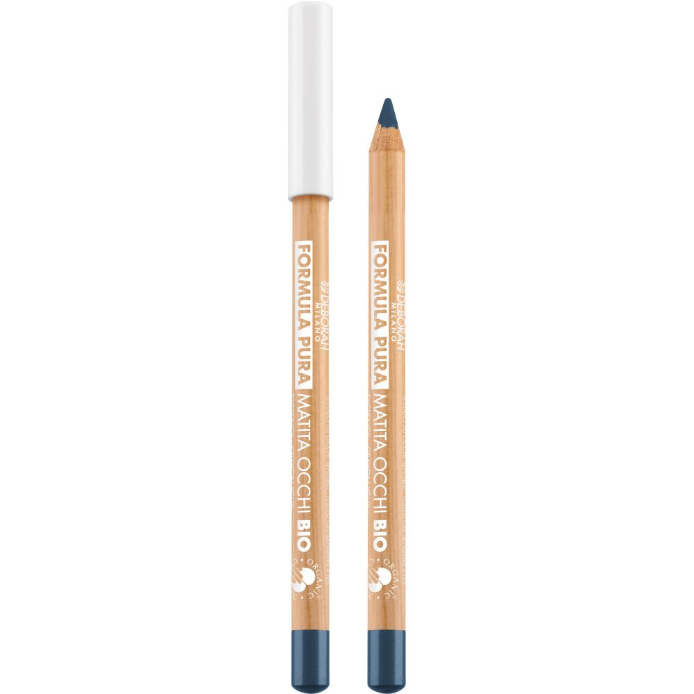 DEBORAH Карандаш для глаз FORMULA PURA ORGANIC EYE PENCIL, тон: 03 Синий, 1,2гр  #1