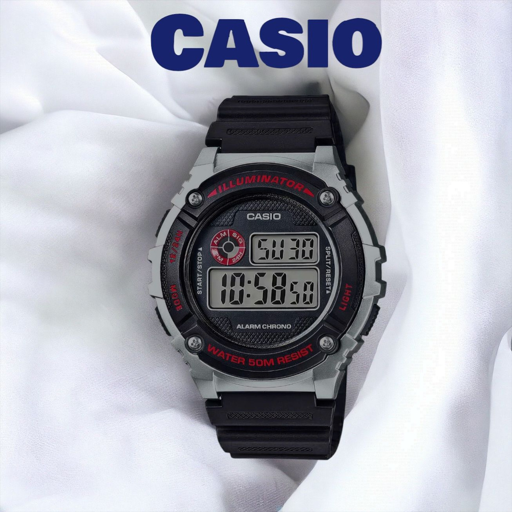 Наручные часы CASIO W-216H-1C #1