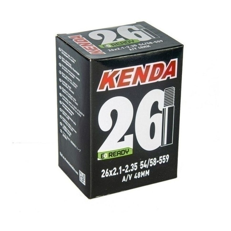 Велокамера Kenda 26x2.125-2.35, Extreme, автониппель a/v-48 мм, толщина стенки 0.87 мм E-Ready  #1