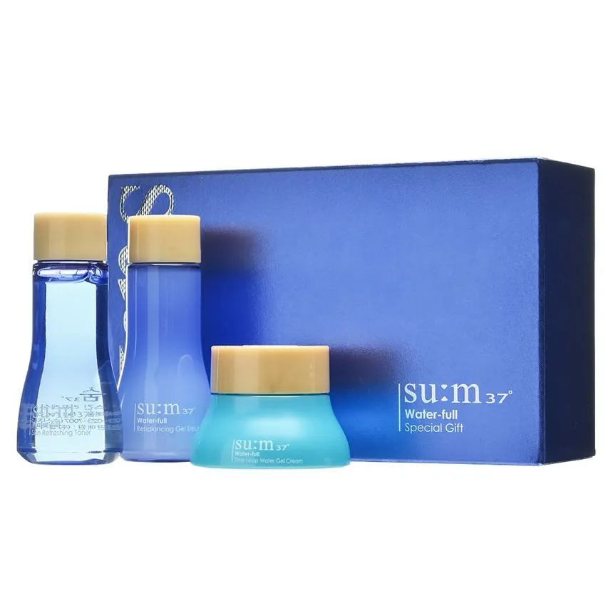 Su: m37 Water-Full Special Gift Set 3 Kit Набор увлажняющих миниатюр #1