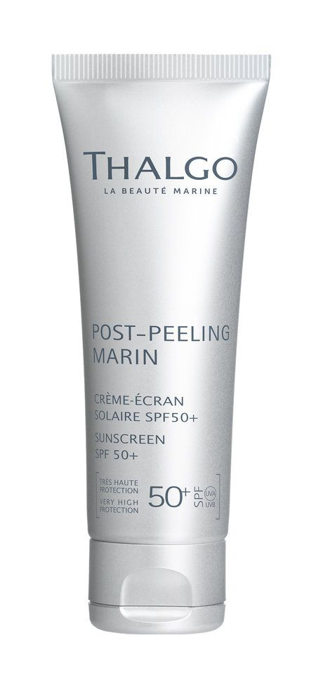 Солнцезащитный крем-экран для лица Post-Peeling Marin Sunscreen SPF 50+, 50 мл  #1