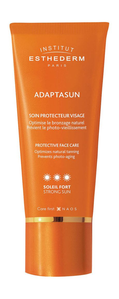 Солнцезащитный крем для лица с лёгкой текстурой Adaptasun Protective Face Care SPF 50, 50 мл  #1
