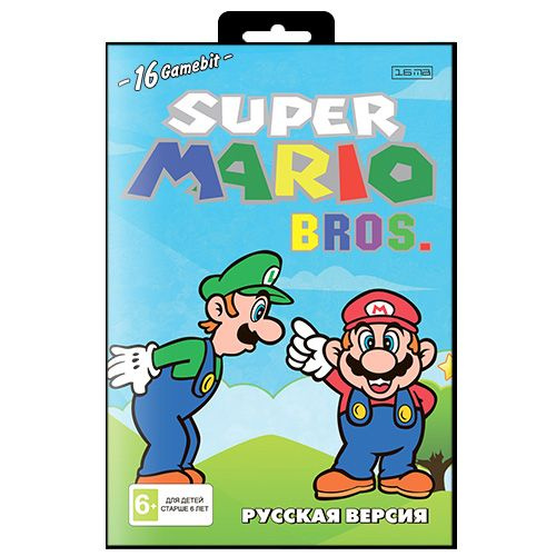 Игра для Sega: Super Mario Bros. #1