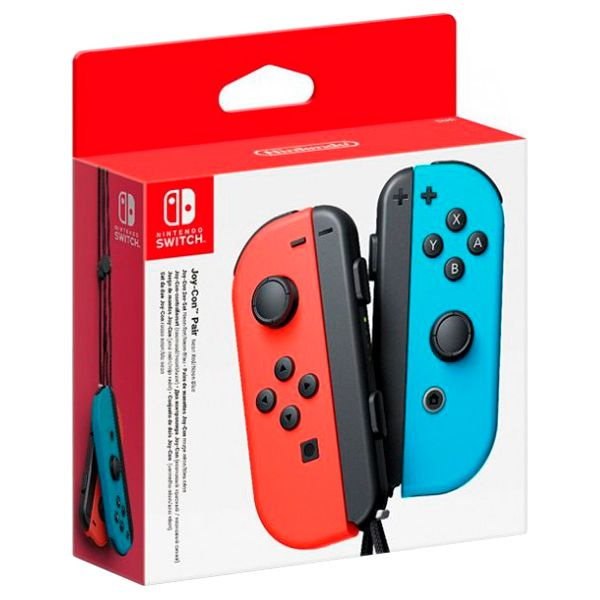 Набор из двух беспроводных контроллеров Joy-Con Сontrollers (неоновый синий/неоновый красный)  #1