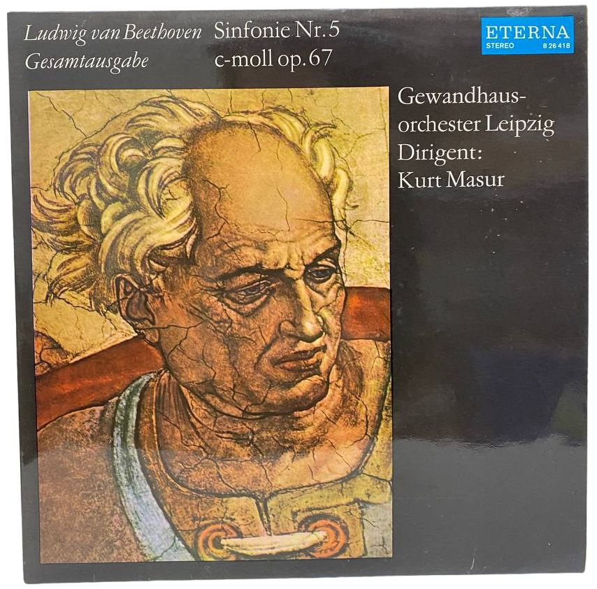 Пластинка Ludwig van Beethoven, Gewandhausorchester Leipzig, Kurt Masur Sinfonie Nr. 5 C-moll Op. 67 #1