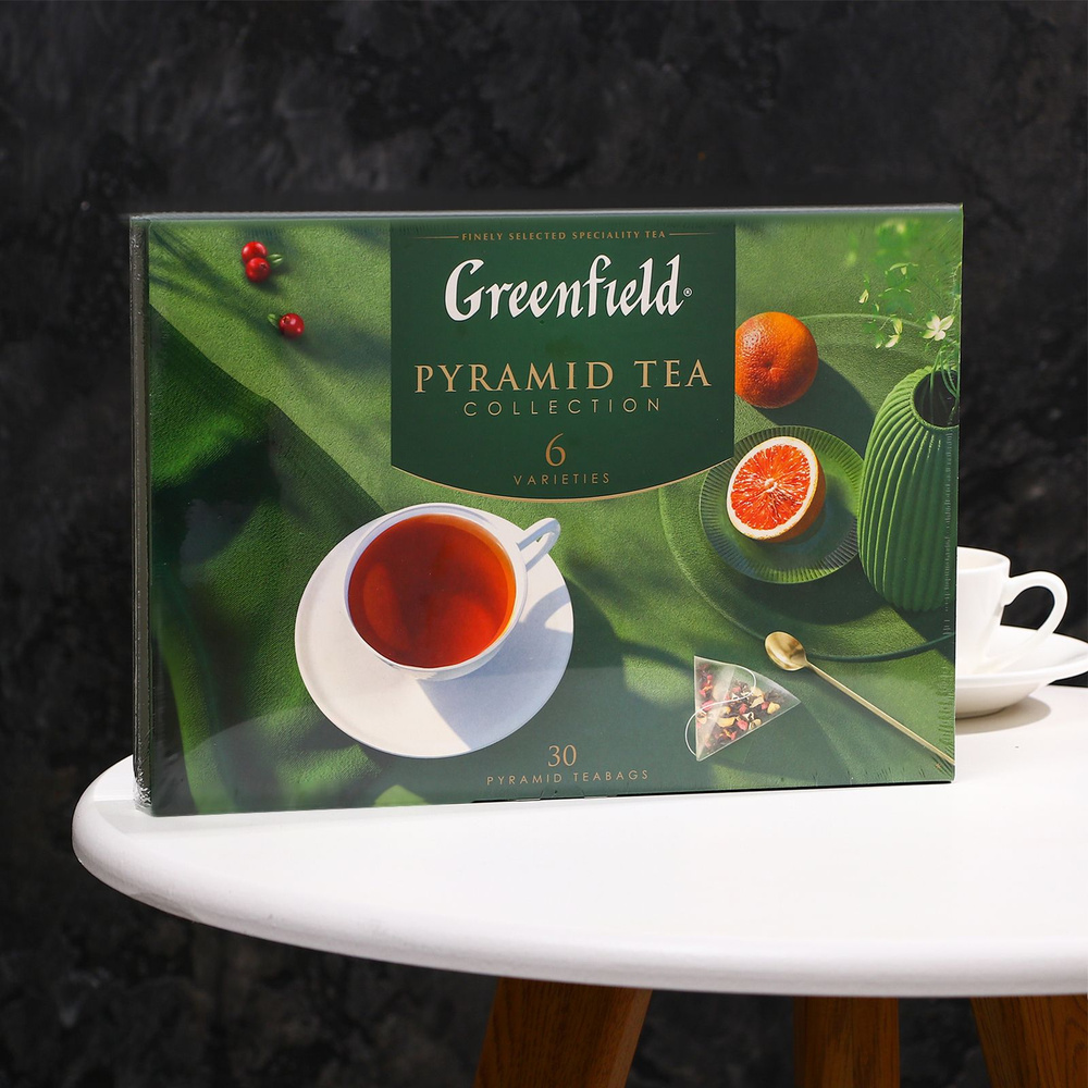 Чай Greenfield "Pyramid Tea Collection" 6 вкусов ассорти, 56 г #1