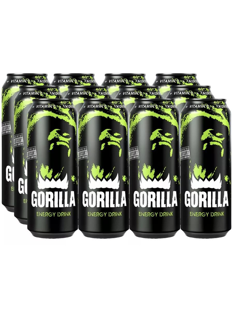 Энергетический напиток Gorilla Original 12 шт x 450мл #1
