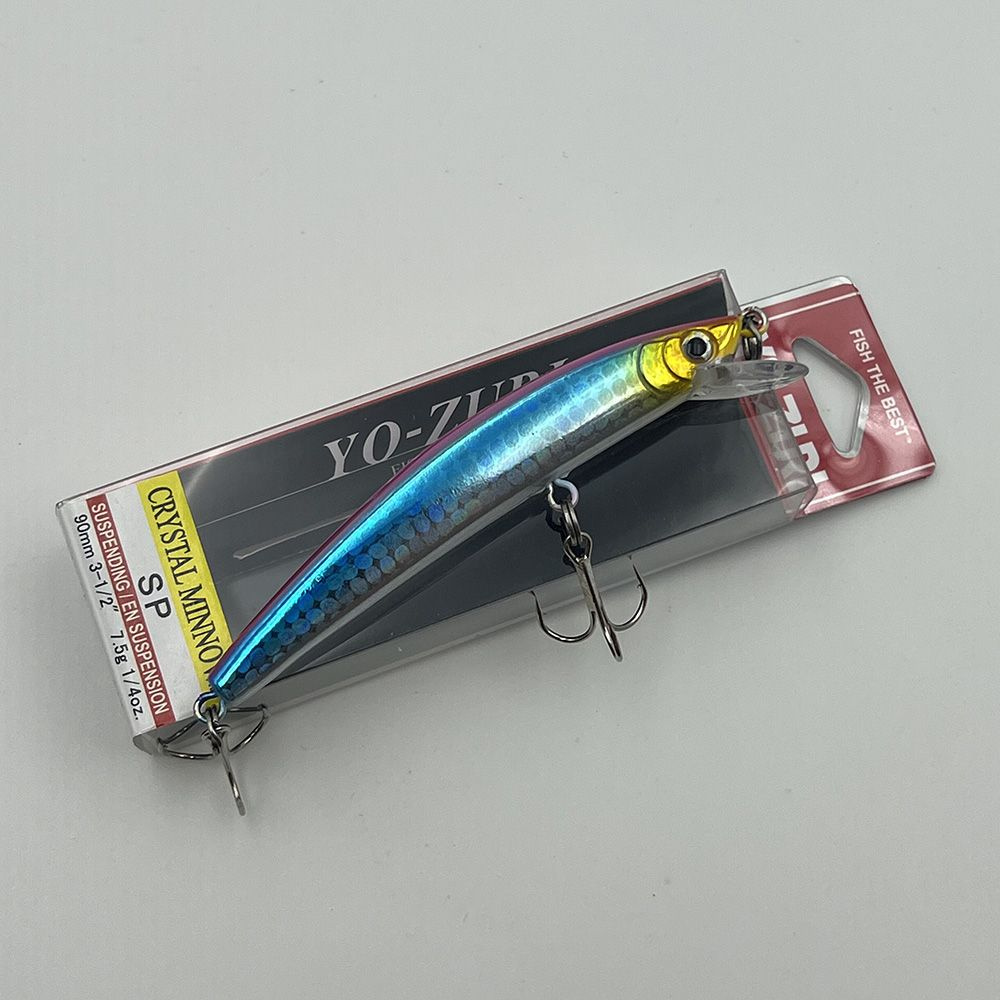 Воблер для рыбалки Yo Zuri Crystal Killer minnow-SP 90mm 7.5g на щуку, жерех, судак, окунь минноу  #1