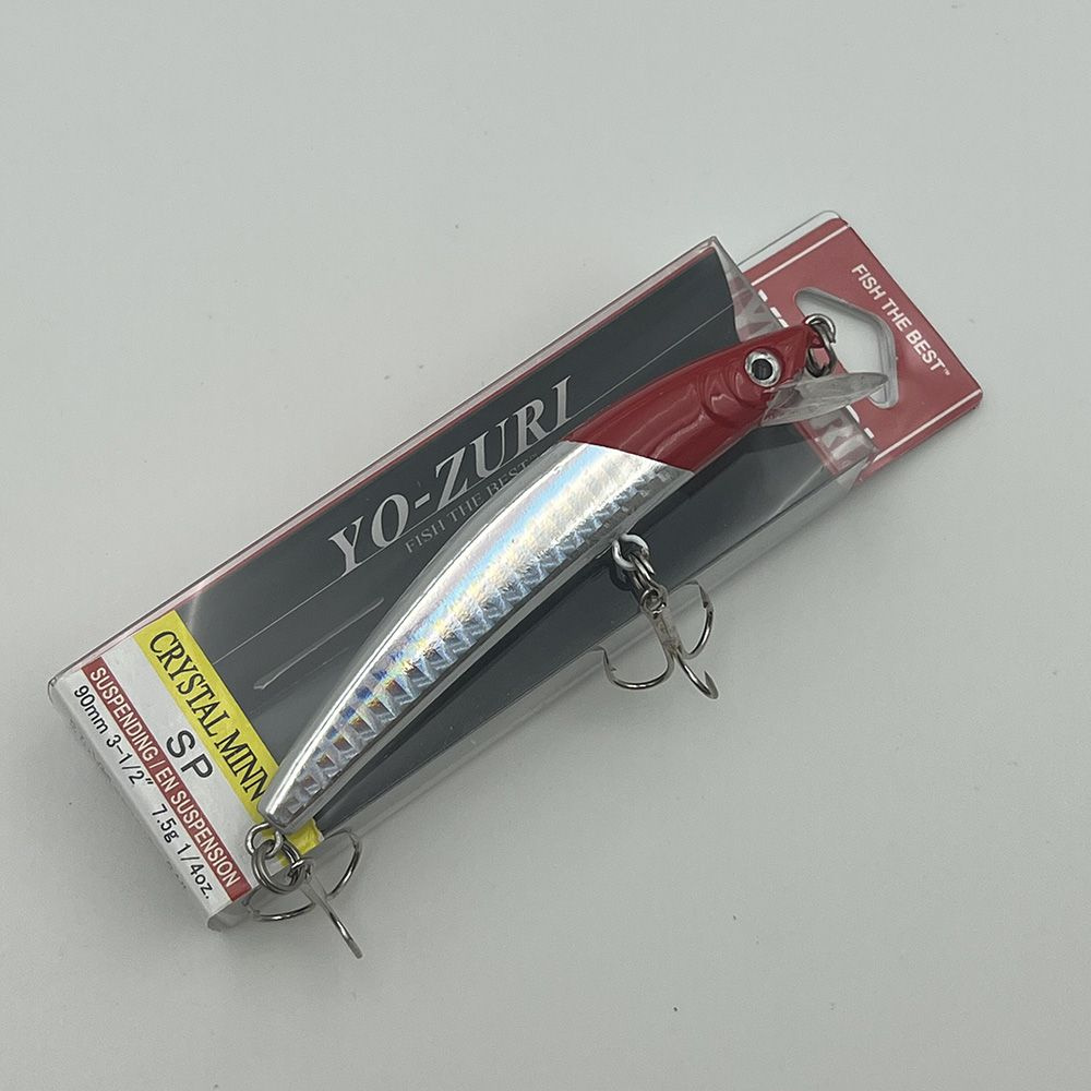 Воблер для рыбалки Yo Zuri Crystal Killer minnow-SP 90mm 7.5g на щуку, жерех, судак, окунь минноу  #1