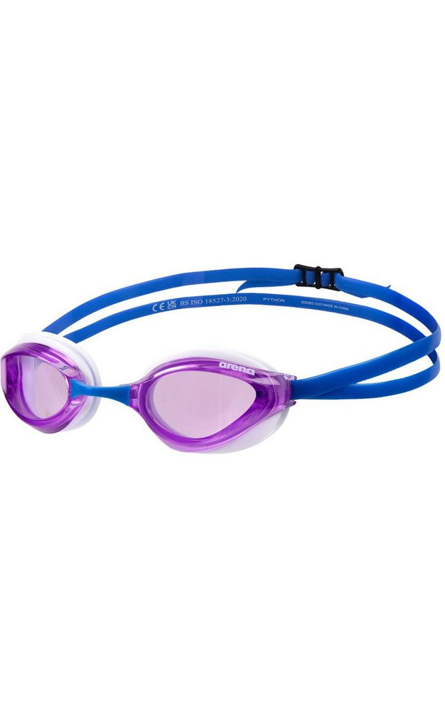 очки для плавания взрослые ARENA PYTHON для бассейна, силиконовые, с антифогом, плавательные  #1