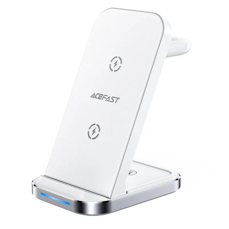 Беспроводное зарядное устройство 3-в-1 ACEFAST E15 desktop 3-in-1 wireless charging stand. Цвет: белый #1