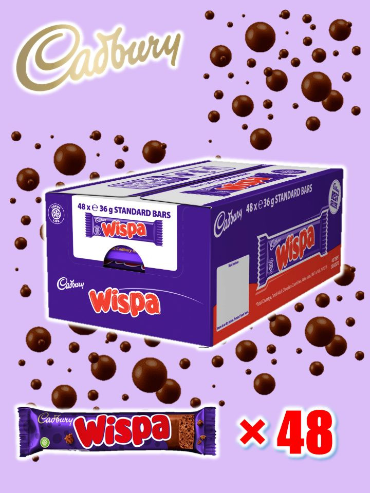 Шоколадный батончик Виспа 36 г * 48 шт / Cadbury Wispa 36 g*48 #1