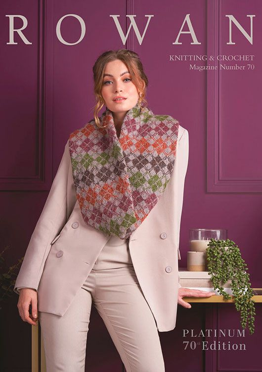 Журнал Rowan "Knitting & Crochet Magazine 70", ZM70 со схемами для вязания спицами и крючком, с переводом #1