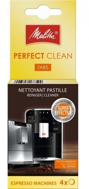 Melitta Perfect Cleaning Tabs таблетки для чистки гидросистемы 4 шт x 1,8 г  #1