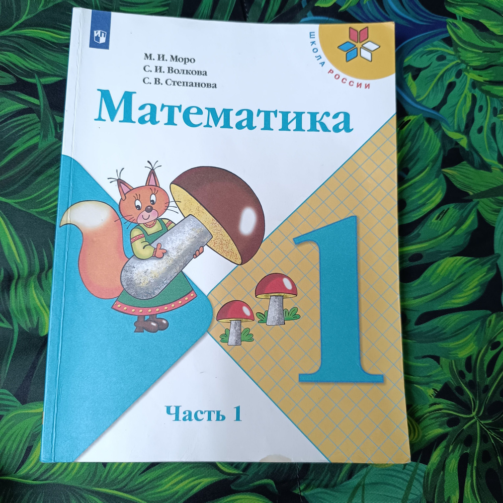 математика 1 класс 1 часть Моро Волкова с 2019-2022 год | Моро М. И.  #1