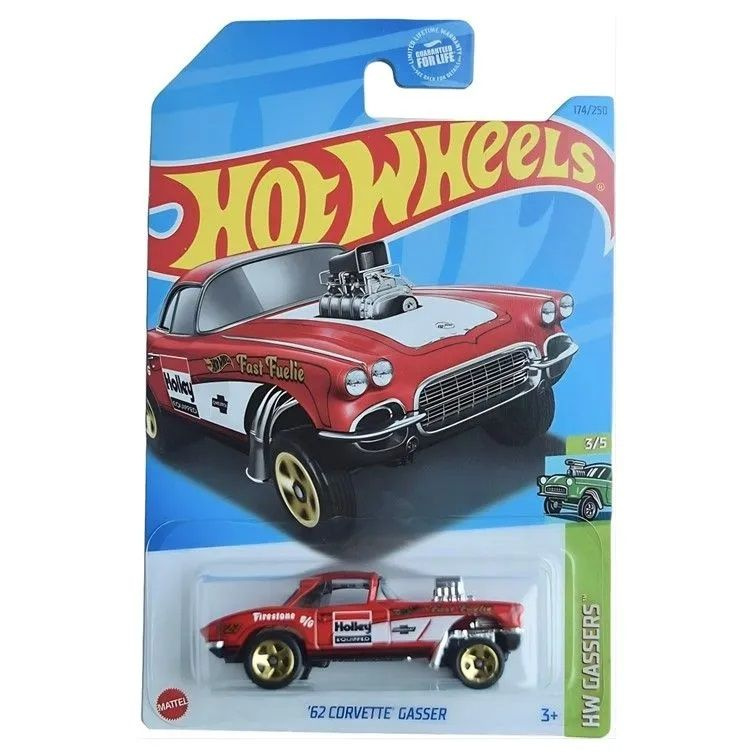 Hot Wheels Машинка хот вилс 62 Corvette Gasser #1