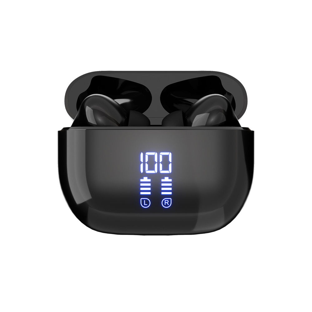 Наушники беспроводные TWS с микрофоном блютуз Bluetooth 5.3 спортивные с шумоподавлением  #1
