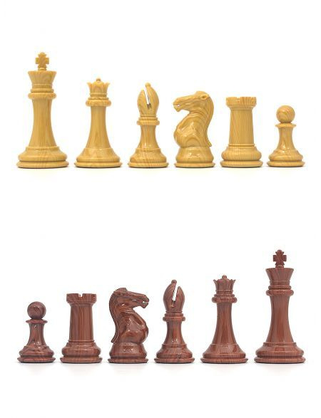 Шахматные фигуры DCP04wg глянец, утяжелённые #1
