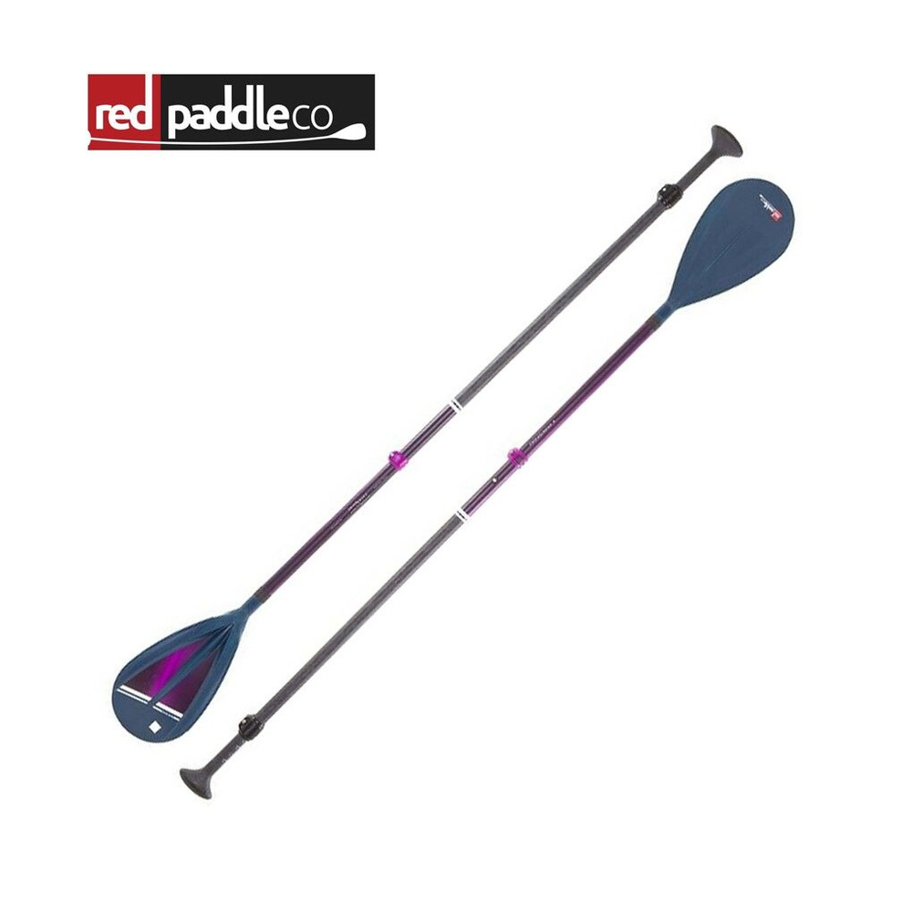 Весло для сапборда разборное RED PADDLE Hybrid Tough 3-piece (50% карбон/нейлон) Purple  #1