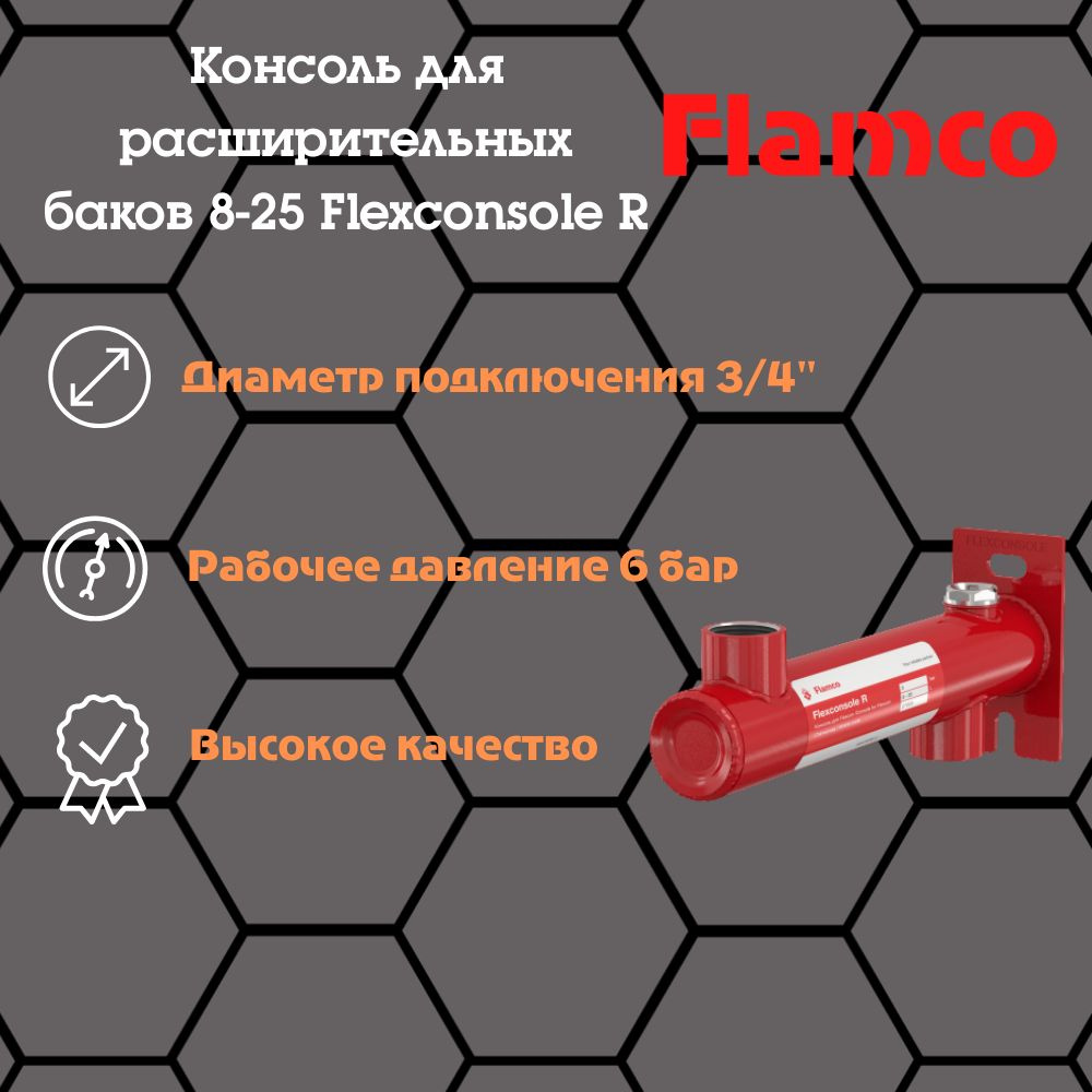 Консоль для расширительных баков 8-25 л Flamco Flexconsole R (27950) 3/4".  #1