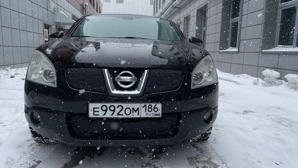 Утеплитель радиатора и бампера для Nissan Qashqai Ниссан Кашкай (2006 -2010) I  #1