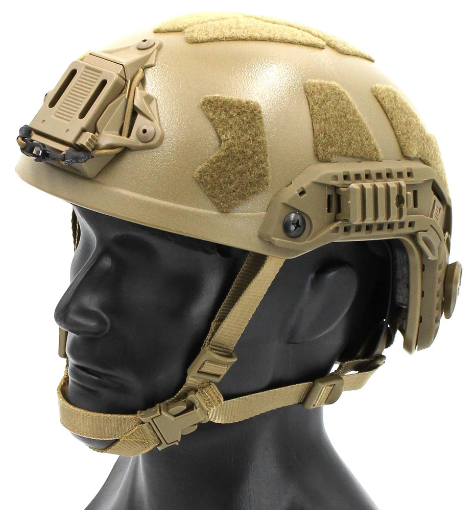 Шлем FAST SF SUPER HIGH CUT HELMET (облегчённая версия), WS, TAN/песочный, HL-32-T.  #1