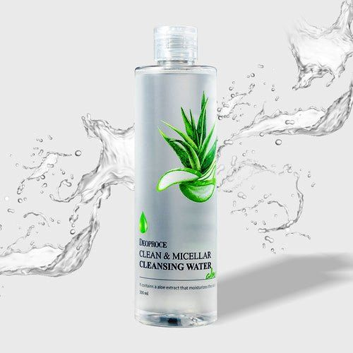 Deoproce Мицеллярная очищающая вода с экстрактом алоэ вера Clean & Micellar Cleansing Water Aloe, 300 #1