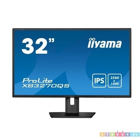 iiyama 31.5" Монитор PROLITE XB3270QS-B5, черный #1