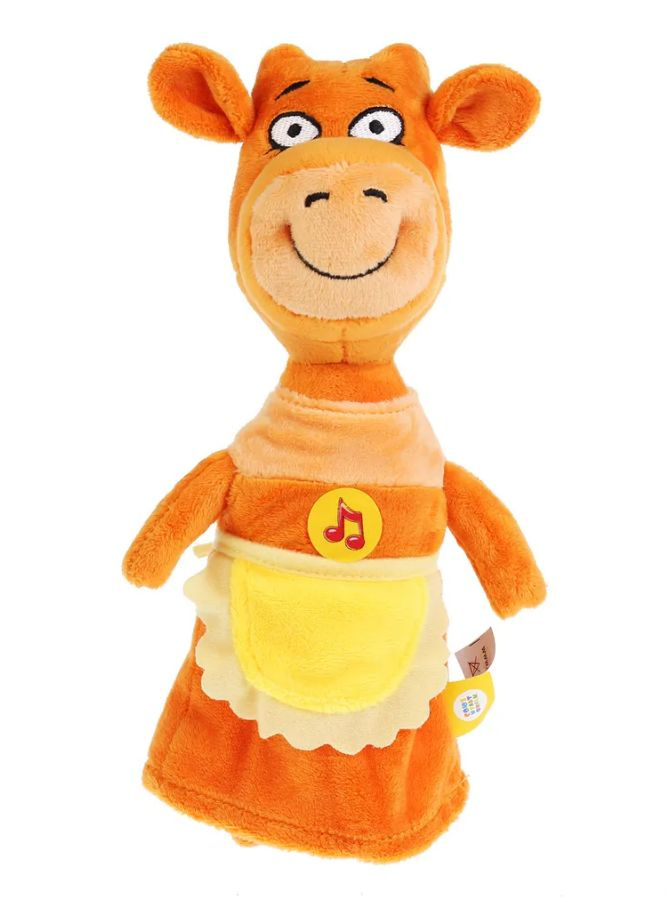 Мягкая игрушка музыкальная Оранжевая корова Мама #1